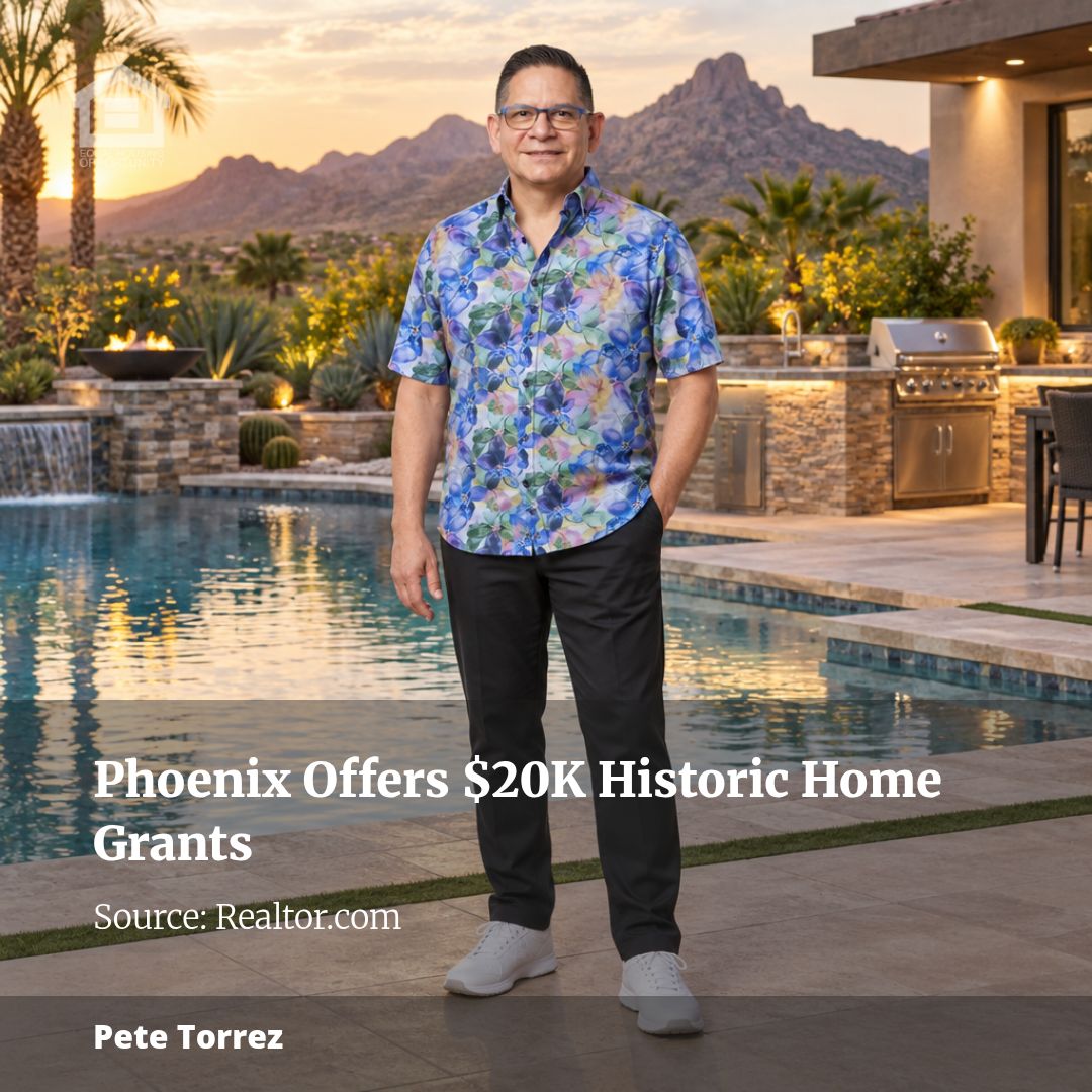 Phoenix Historic Homeowners Can Get Up to $20K in Exterior Repair Grants
