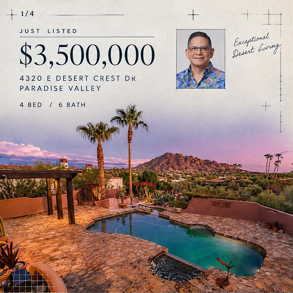 Paradise Valley Prestige: Your Desert Dream Home Awaits